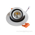 HSONG LIGHTING - 7W 12W LED 360 darjah berputar gimbal cob downlight LED COB COSESSED SORTORS